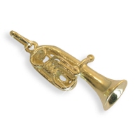 Tuba Anhänger echt Gold