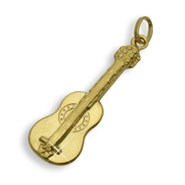 Gitarre Goldanhänger