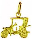 Tin Lizzy Gold Anhänger Modell T
