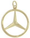 Stern Anhänger Gold 585