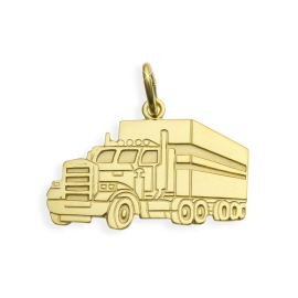 LKW Truck Goldschmuck Anhänger