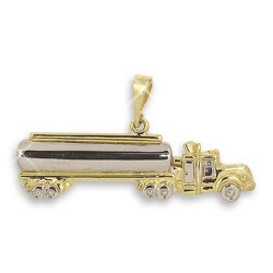 Tankwagen Flüssiggastransport Heizöltransporter Gold 585 