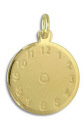 goldener Taufanhänger