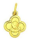 Engerl zur Taufe aus Gold 213326