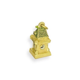 Grazer Uhrturm aus Gold
