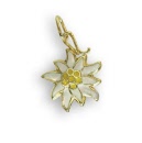 Edelweiss Anhänger Gold 585