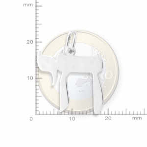 Sterlingsilber Chai Symbol Anhänger / Charm, Gemacht IN USA